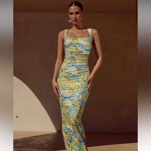 Runaway the Label Vivian maxi dress in Anacapri